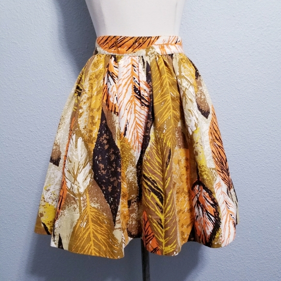 Tracy Feith Dresses & Skirts - Tracy Feith glam retro hippie boho print skirt 9